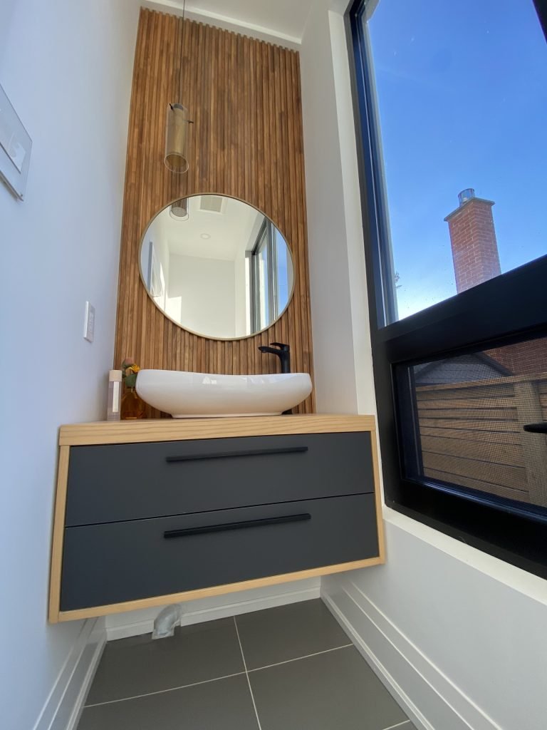 Power room bathroom renovation, small bathroom renovation